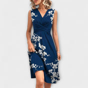 Rina — Καλοκαιρινό Φόρεμα με Cut-out στη Μέση