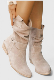 Aira - Μποτίνια από Κλασικό Σουέτ