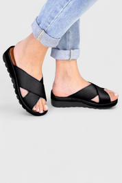 Annelym Orthopedic Wedge σανδάλια για εξωτερικούς χώρους