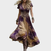 Celestine | Προσαρμοσμένο και ρευστό φλοράλ φόρεμα