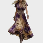 Celestine | Προσαρμοσμένο και ρευστό φλοράλ φόρεμα