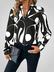 Άμπα | Γυναικεία Print Μπλούζα