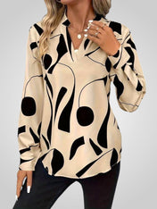 Άμπα | Γυναικεία Print Μπλούζα