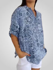 Ντάρια | Τυπωμένη Γυναικεία Μπλούζα