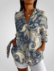 Φλόρια | Μπλούζα με Λουλούδια