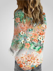 Ροζαλία | Floral Boho Μπλούζα