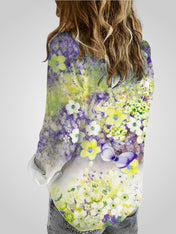 Ροζαλία | Floral Boho Μπλούζα