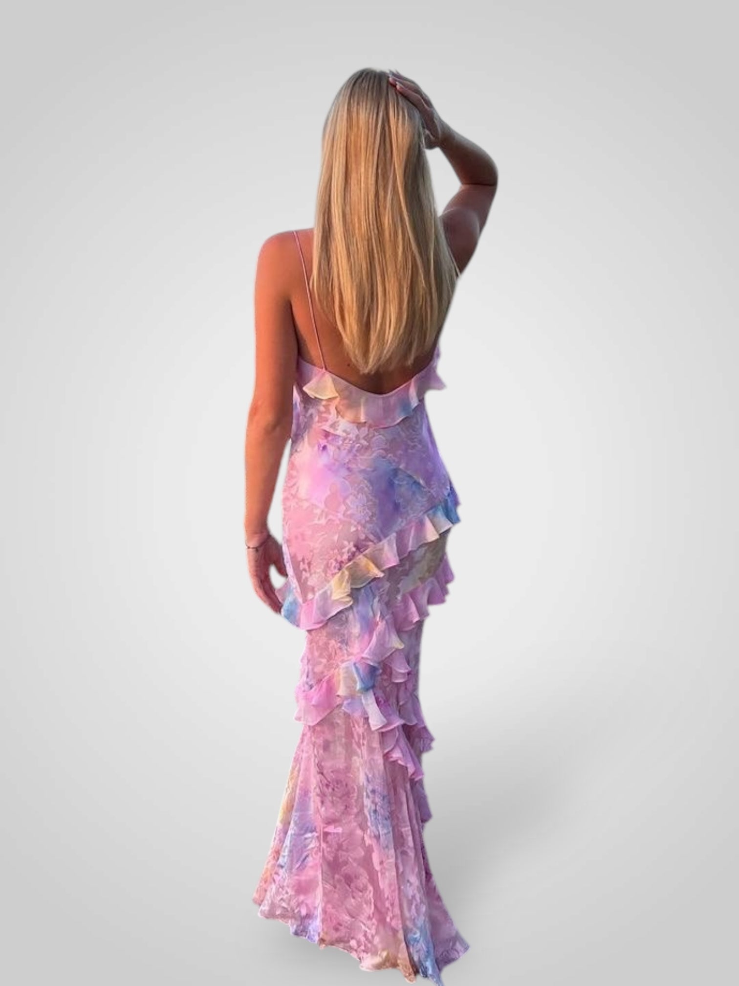 Εστέλα | Μάξι Φόρεμα με Βολάν