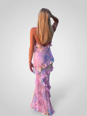 Εστέλα | Μάξι Φόρεμα με Βολάν