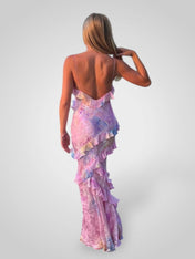 Εστέλα | Μάξι Φόρεμα με Βολάν