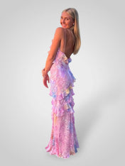 Εστέλα | Μάξι Φόρεμα με Βολάν