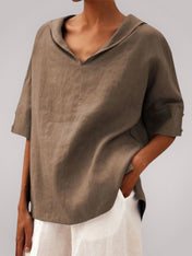 Μία | Καθημερινό Φαρδύ-Fitting Μπλούζα