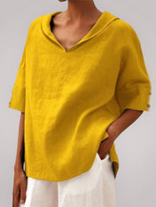 Μία | Καθημερινό Φαρδύ-Fitting Μπλούζα