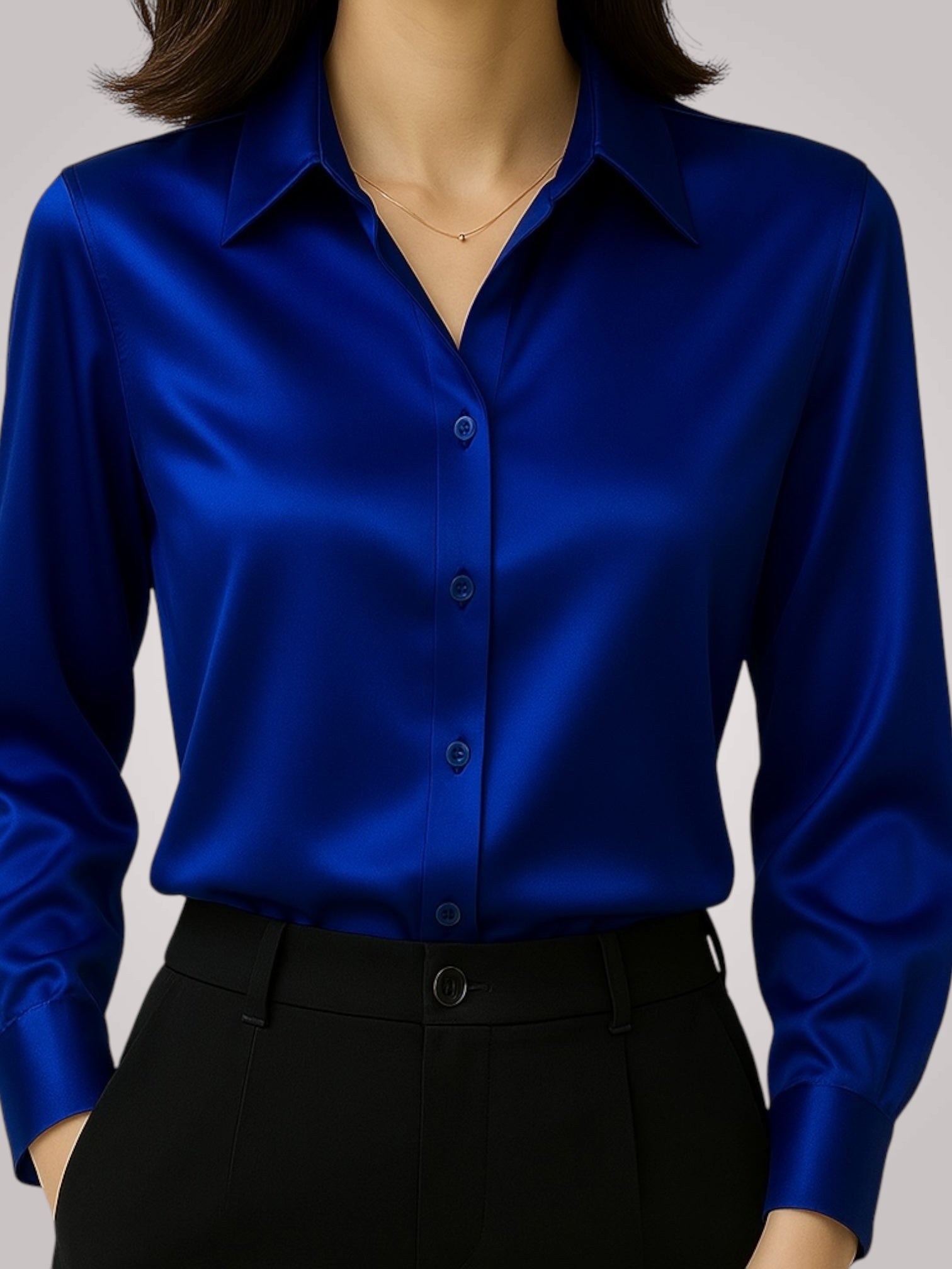 Ελβίρ | Σατέν Μπλούζα