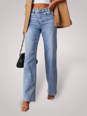 Λόβα | Mid-Rise Φαρδύ Μπατζάκι Jeans