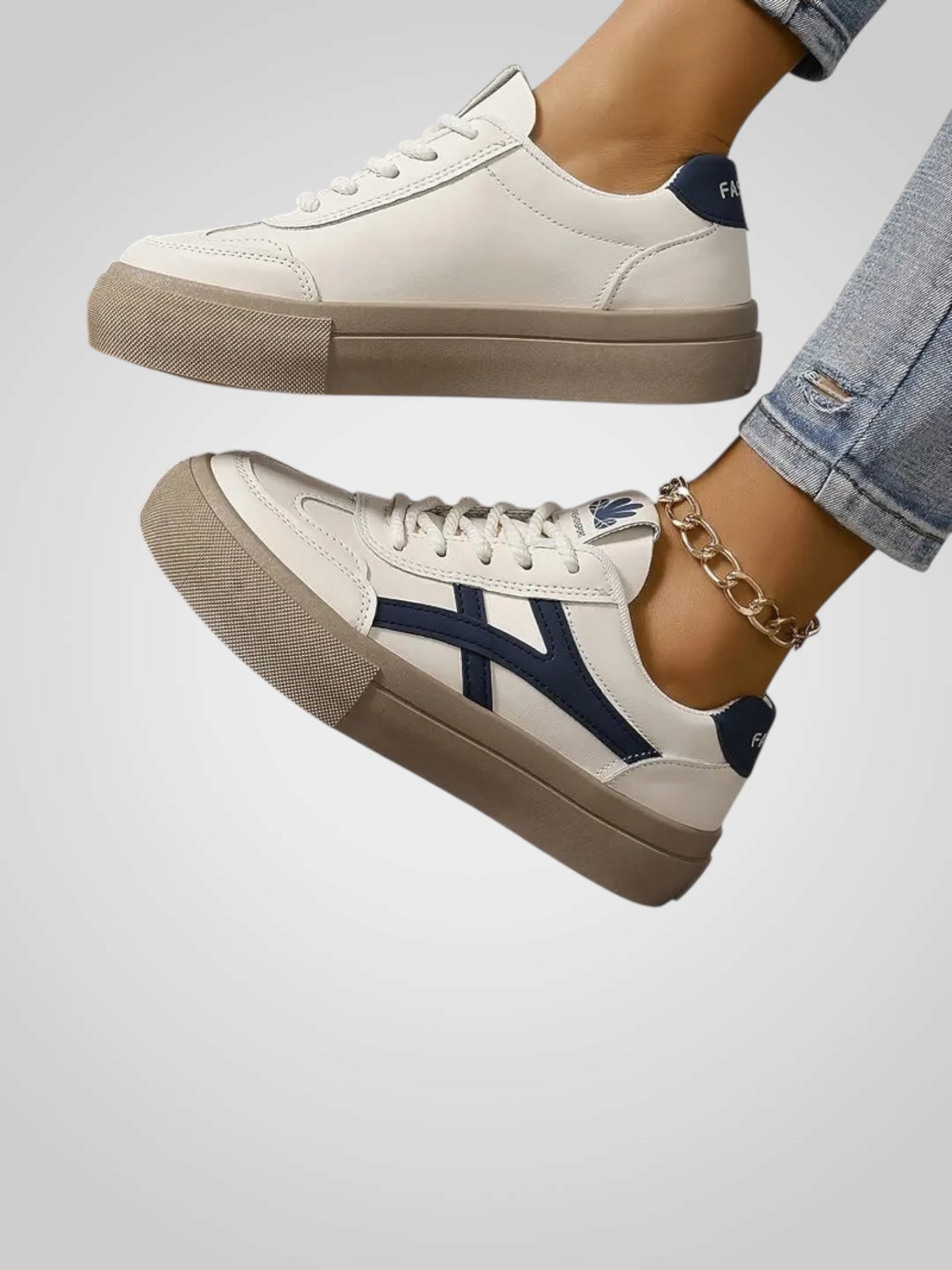 Λούσι | Γυναικεία Άνετα Αθλητικά Παπούτσια με Χοντρή Σόλα