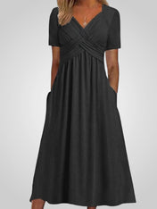 Κάρμεν | Μίντι Φόρεμα με Κάλυμμα Κοιλιάς