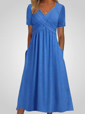 Κάρμεν | Μίντι Φόρεμα με Κάλυμμα Κοιλιάς