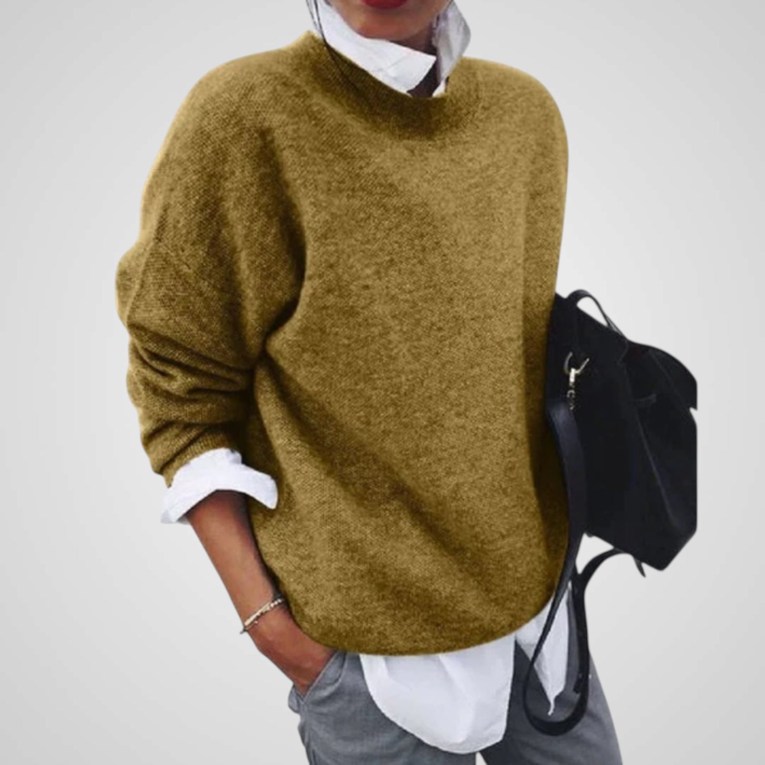 Κάσι | Καθημερινό Πλεκτό Κασμίρ Πουλόβερ για Γυναίκες