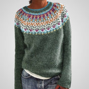 Ρέιτσελ | Κομψό Ανάγλυφο Πουλόβερ