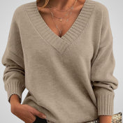 Άνι | Σικ Λαιμόκοψη V σχήματος Κασμίρ Πουλόβερ
