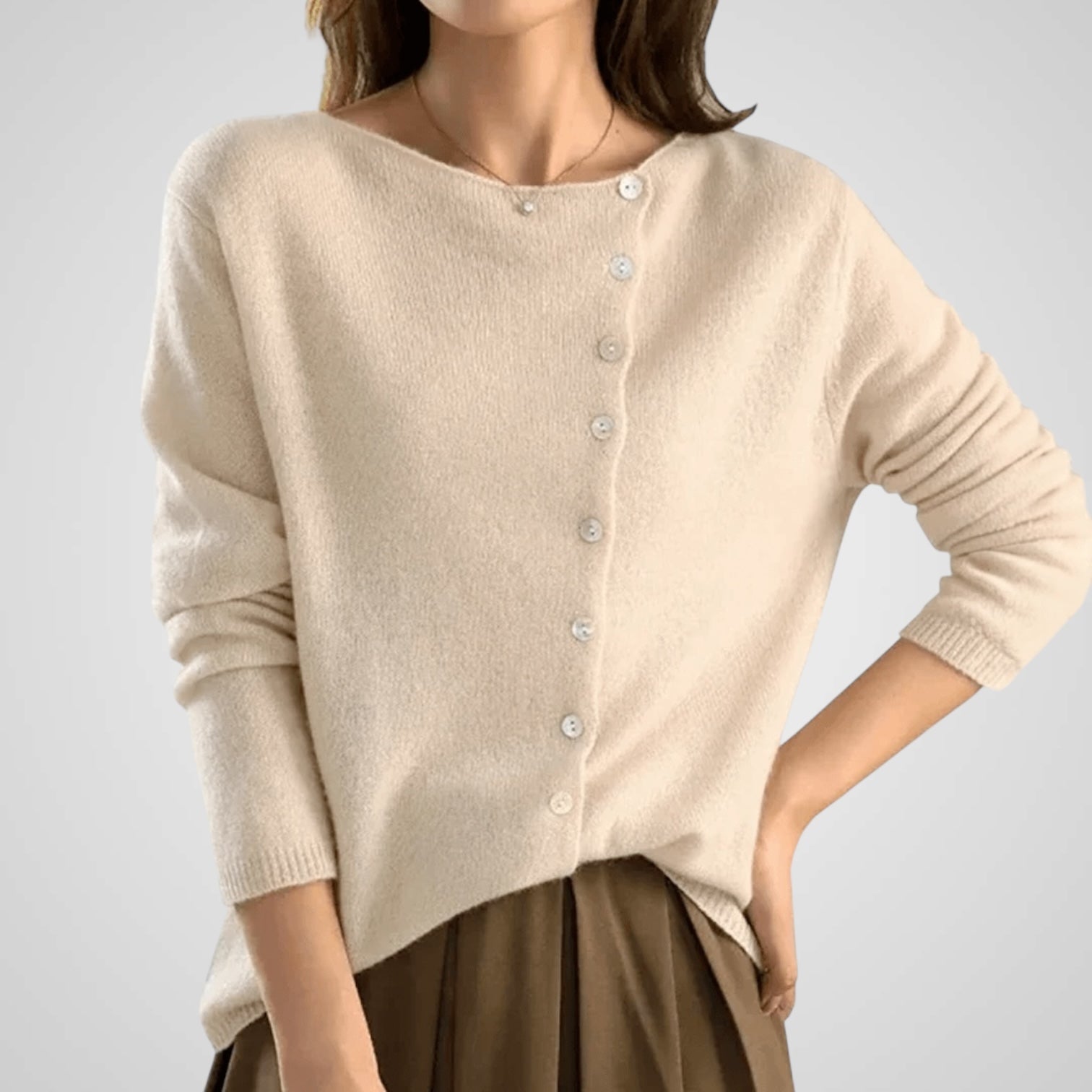 Βελίς | Πουλόβερ με Κουμπιά