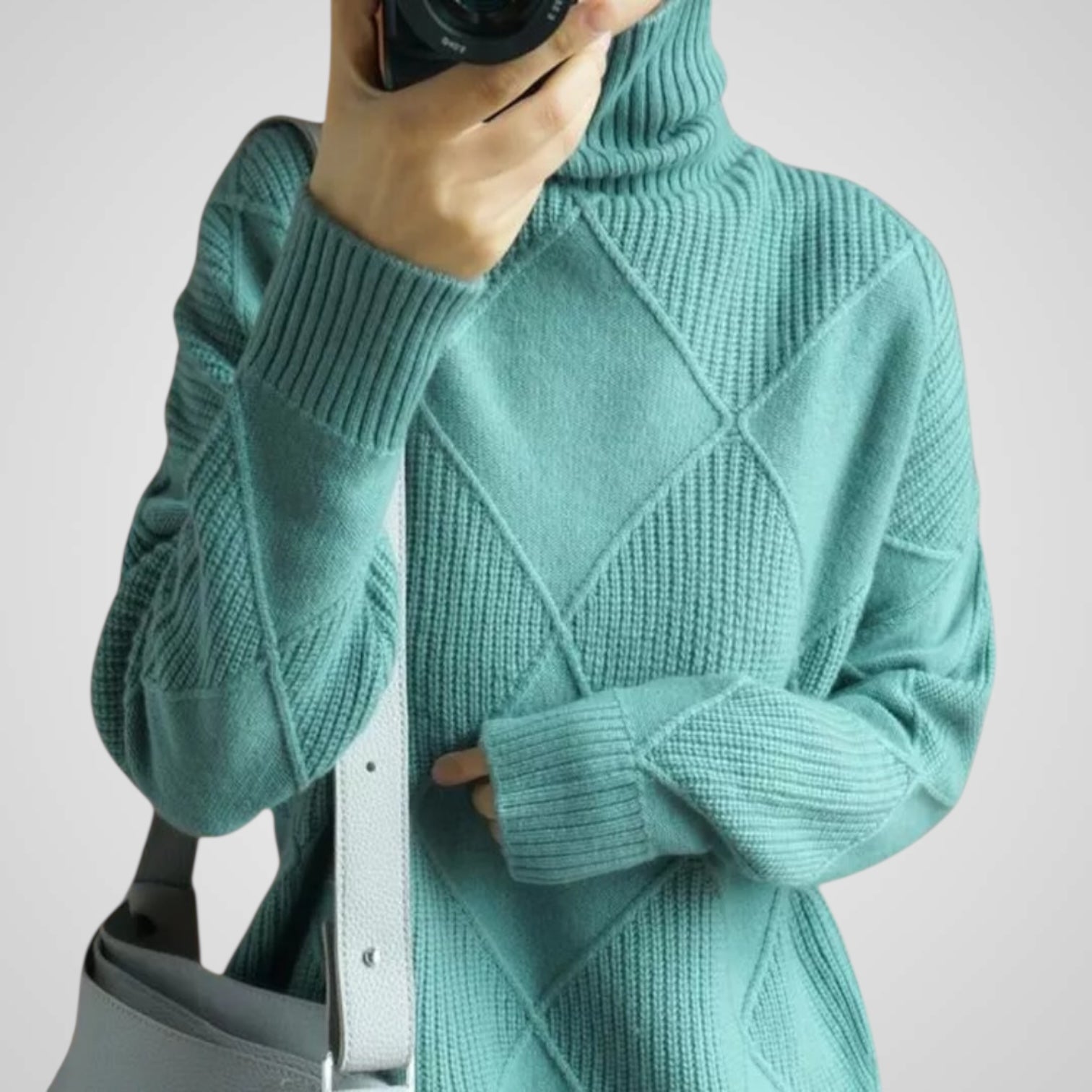 Άβα | Γυναικεία Κασμίρ Ζιβάγκο Πουλόβερ