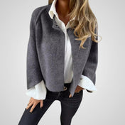 Τέσσα | Κομψό Κοντό Παλτό