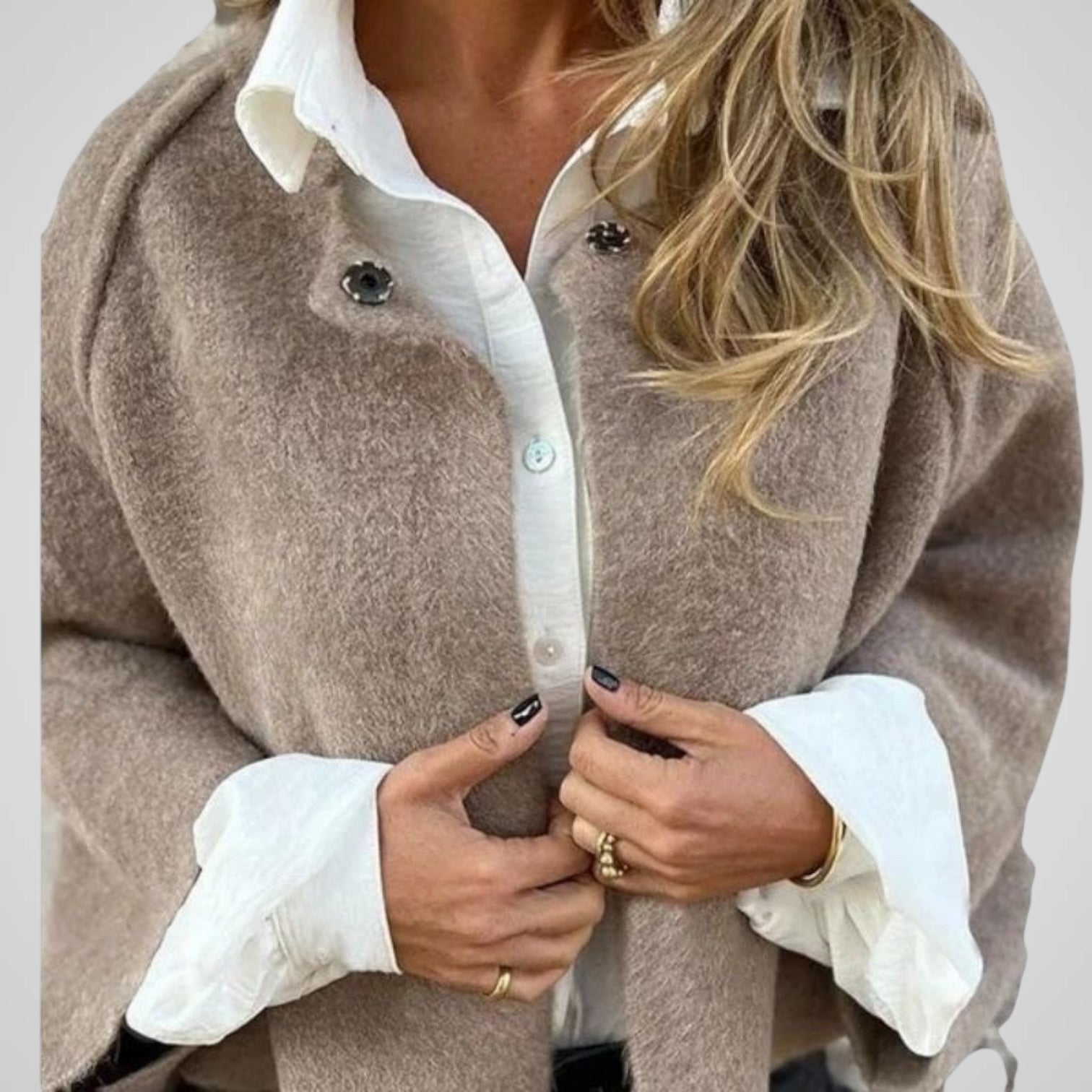 Τέσσα | Κομψό Κοντό Παλτό