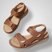 Fame - Ορθοπεδικά γυναικεία πλατφόρμα πέδιλα με λουράκι