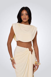 Kaia - Μάξι Σετ με Μεταλλικές Λεπτομέρειες