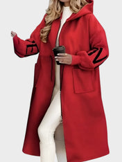 Rosana | Κομψή Ζακέτα με Κουκούλα