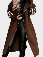 Rosana | Κομψή Ζακέτα με Κουκούλα