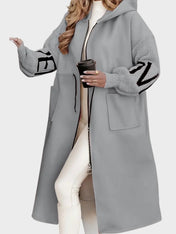 Rosana | Κομψή Ζακέτα με Κουκούλα