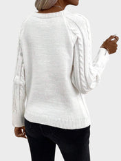 Clara – Πουλόβερ με Κουμπιά και Πλεκτή Υφή