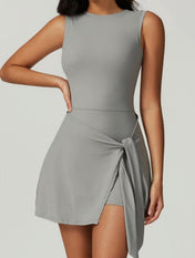 Lemilla™ Φόρεμα Τένις με Ψηλό Λαιμό