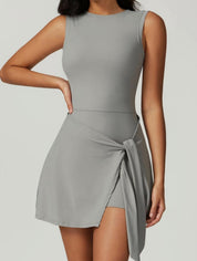 Lemilla™ Φόρεμα Τένις με Ψηλό Λαιμό