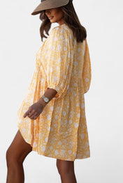 Daniela Φόρεμα Μίνι Boho Λουλουδάτο