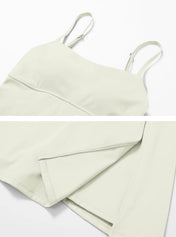 Lemilla™ Φόρεμα Τένις με Σκίσιμο στο Τελείωμα