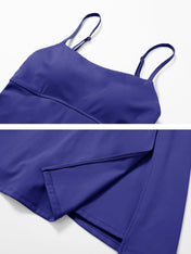 Lemilla™ Φόρεμα Τένις με Σκίσιμο στο Τελείωμα