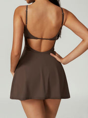 Lemilla™ Φόρεμα Τένις με Σκίσιμο στο Τελείωμα