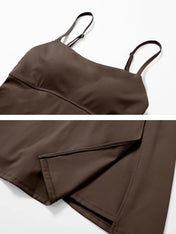 Lemilla™ Φόρεμα Τένις με Σκίσιμο στο Τελείωμα