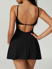 Lemilla™ Φόρεμα Τένις με Σκίσιμο στο Τελείωμα