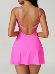 Lemilla™ Φόρεμα Τένις με Σκίσιμο στο Τελείωμα