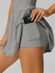 Lemilla™ Φόρεμα Τένις με Σούρα