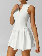 Lemilla™ Φόρεμα Τένις με Σούρα
