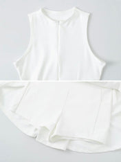 Lemilla™ Φόρεμα Τένις με Σούρα