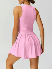 Lemilla™ Φόρεμα Τένις με Σούρα