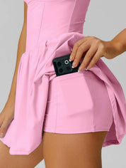 Lemilla™ Φόρεμα Τένις με Σούρα