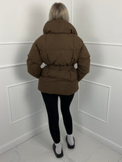 Karyl - Κοντό μπουφάν με ζώνη και τσέπες